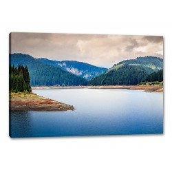 Tablou Canvas Lacul Bolboci, Muntii Bucegi