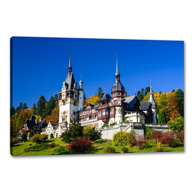 Tablou Canvas Castelul Peles, Sinaia