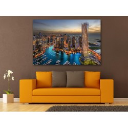 Tablou Canvas Port Marina, Dubai
