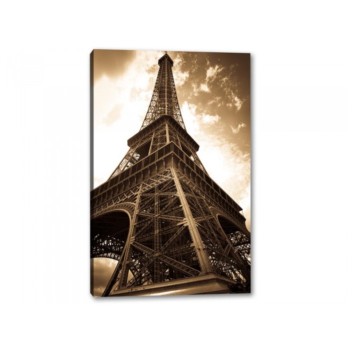 Tablou Canvas Turnul Eiffel, Vintage