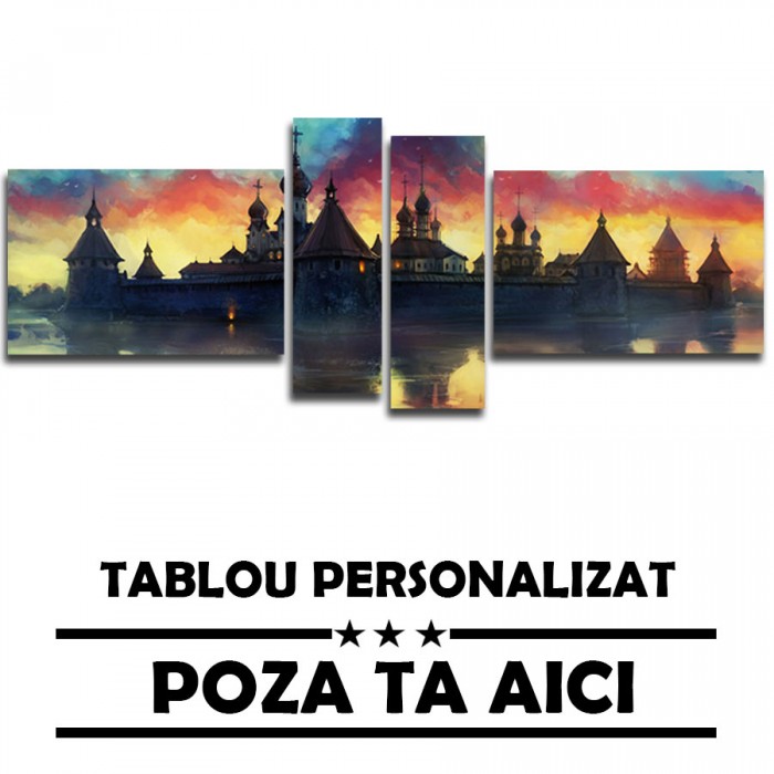 Set Tablouri Multicanvas 4 Piese cu Poza Ta 