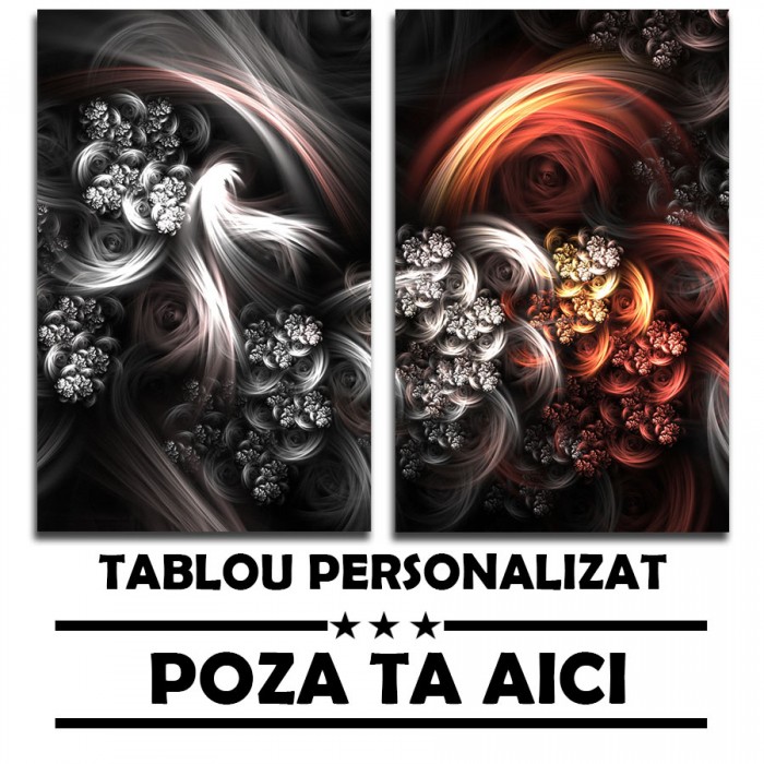 Set Tablouri 2 Piese cu Poza Ta  60 x 40 cm