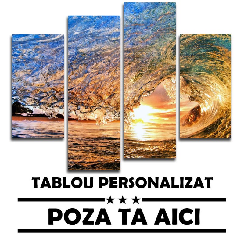 Set Tablouri Multicanvas 4 Piese cu Poza Ta 