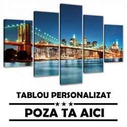 Set Tablouri Multicanvas 5 Piese cu Poza Ta 