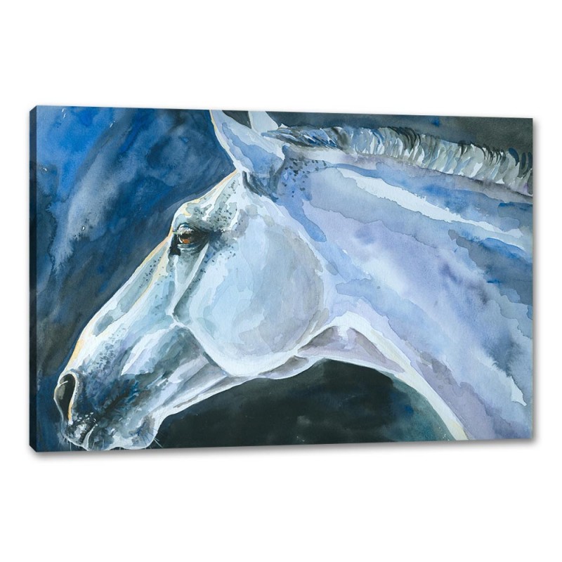 Tablou Canvas Blue Horse