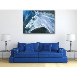 Tablou Canvas Blue Horse