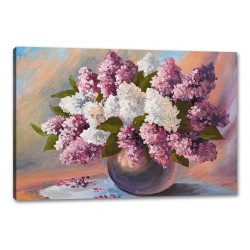 Tablou Canvas Buchet Liliac