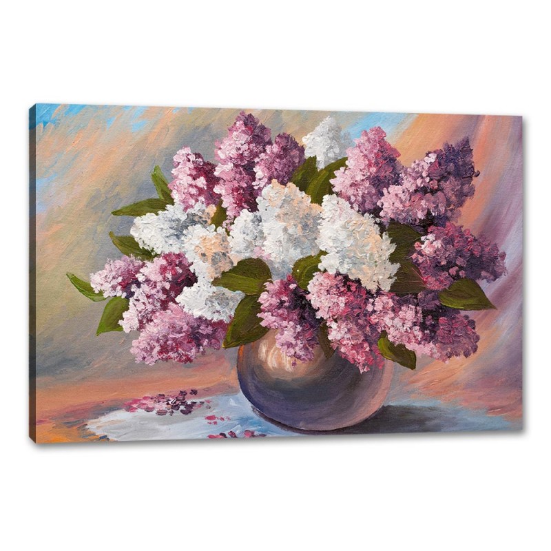 Tablou Canvas Buchet Liliac