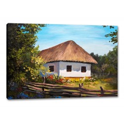Tablou Canvas Casuta Pictata