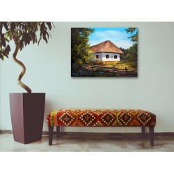 Tablou Canvas Casuta Pictata