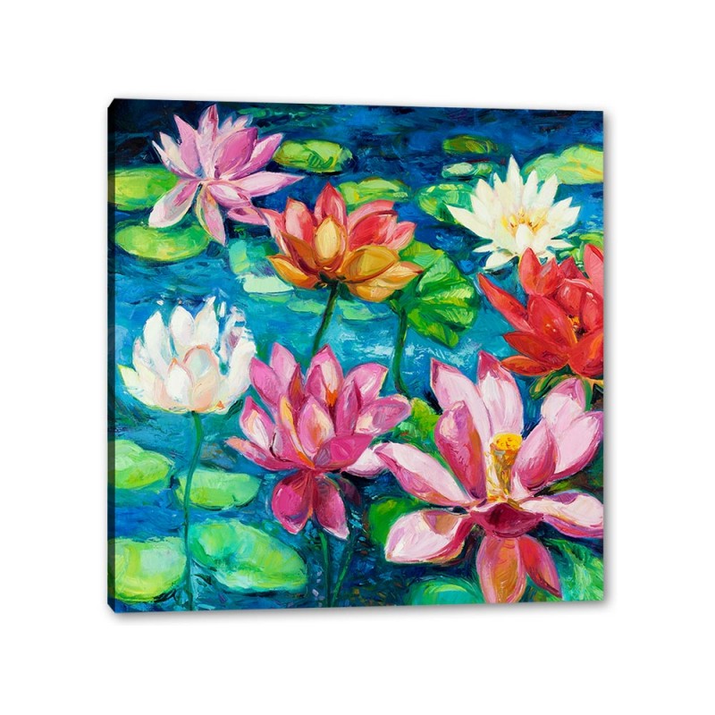 Tablou Canvas Flori Pe Apa Tablou Canvas Flori Pe Apa