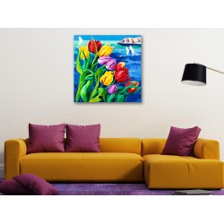 Tablou Canvas Pictura Lalele