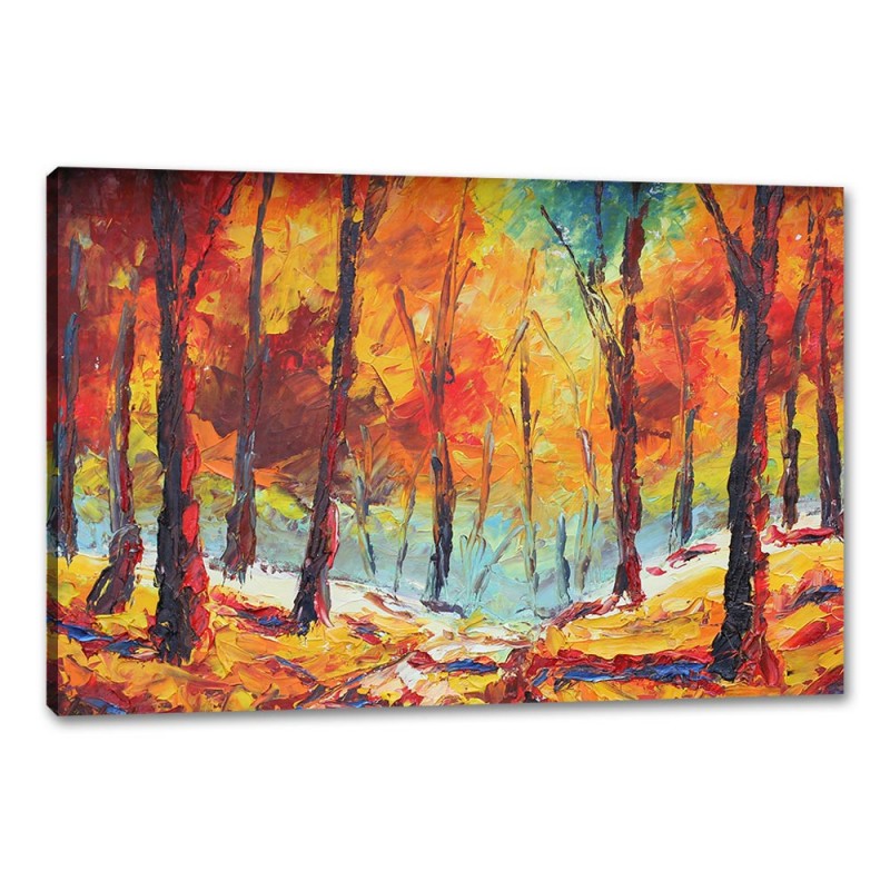 Tablou Canvas Padure Pictata