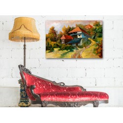 Tablou Canvas Pictura Casa In Natura