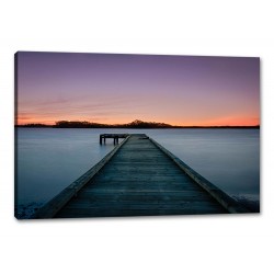 Tablou Canvas Pod De Lemn Pe Apa