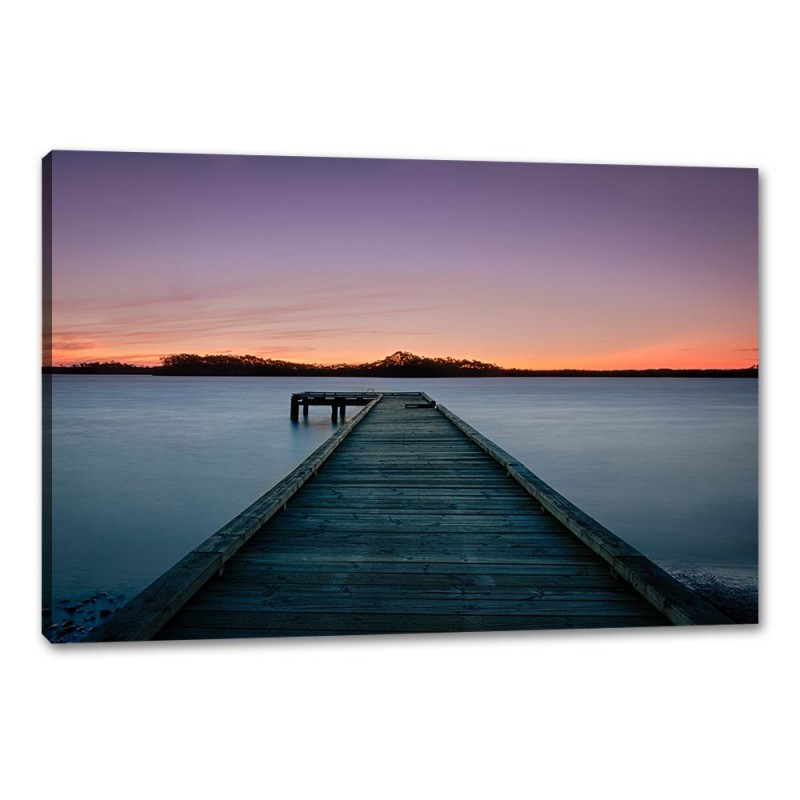 Tablou Canvas Pod De Lemn Pe Apa