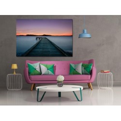 Tablou Canvas Pod De Lemn Pe Apa