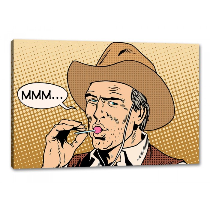 Tablou Canvas Cowboy Cu Acadea