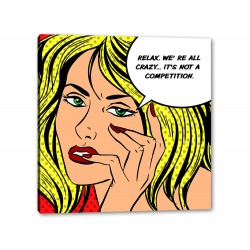 Tablou Canvas Femeie Pop Art