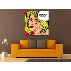Tablou Canvas Femeie Pop Art