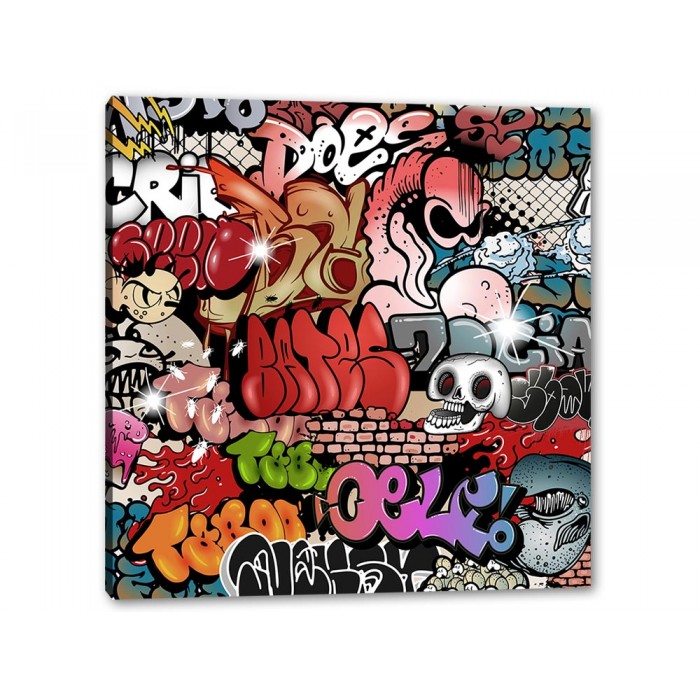 Tablou Canvas Arta Stradala, Grafitti