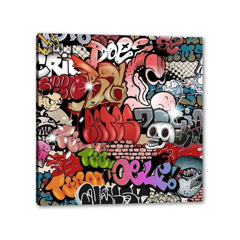 Tablou Canvas Arta Stradala, Grafitti