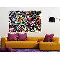 Tablou Canvas Arta stradala, Tattoo