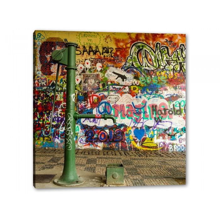 Tablou Canvas Arta Stradala, Lennon vs Lenin