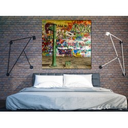 Tablou Canvas Arta Stradala, Lennon vs Lenin