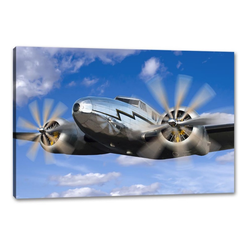 Tablou Canvas Avion Militar