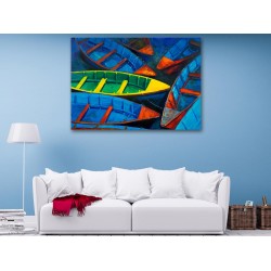 Tablou Canvas Barci Pictate Tablou Canvas Barci Pictate