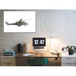 Tablou Canvas Elicopter De Lupta Mi-24