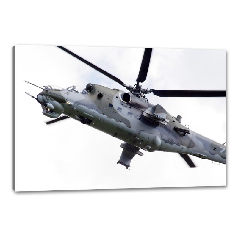 Tablou Canvas Elicopter Militar De Lupta