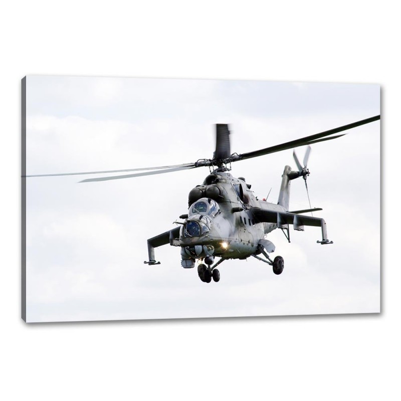 Tablou Canvas Elicopter De Lupta Rusesc