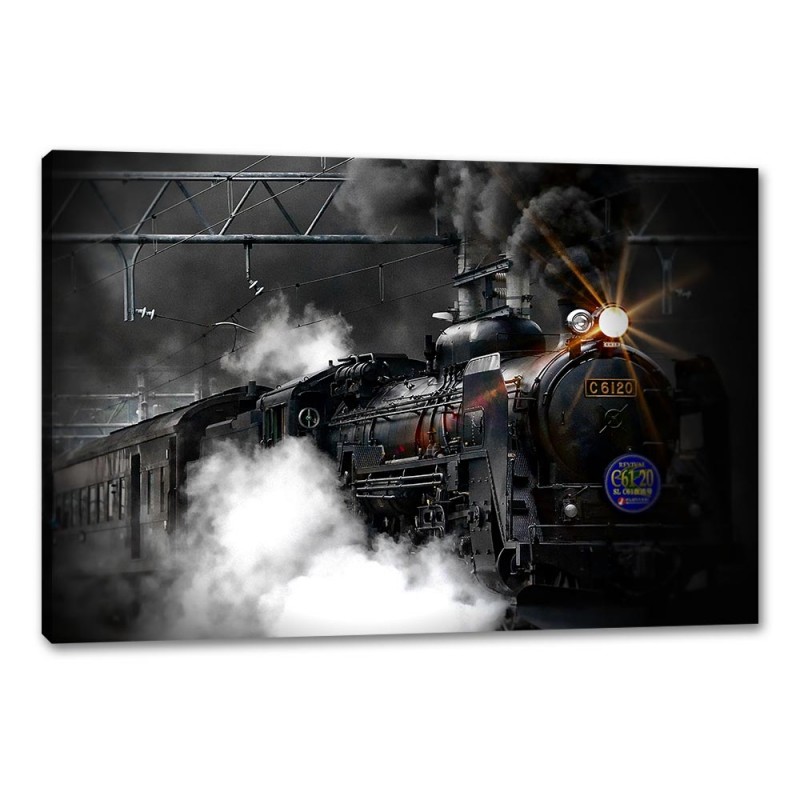 Tablou Canvas Locomotiva Cu Abur