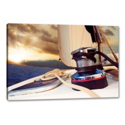 Tablou Canvas Navigand In Larg