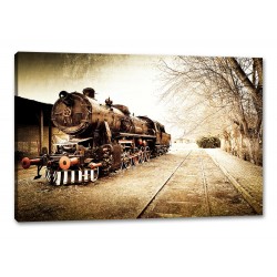 Tablou Canvas Tren Vechi Retro