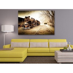 Tablou Canvas Tren Vechi Retro